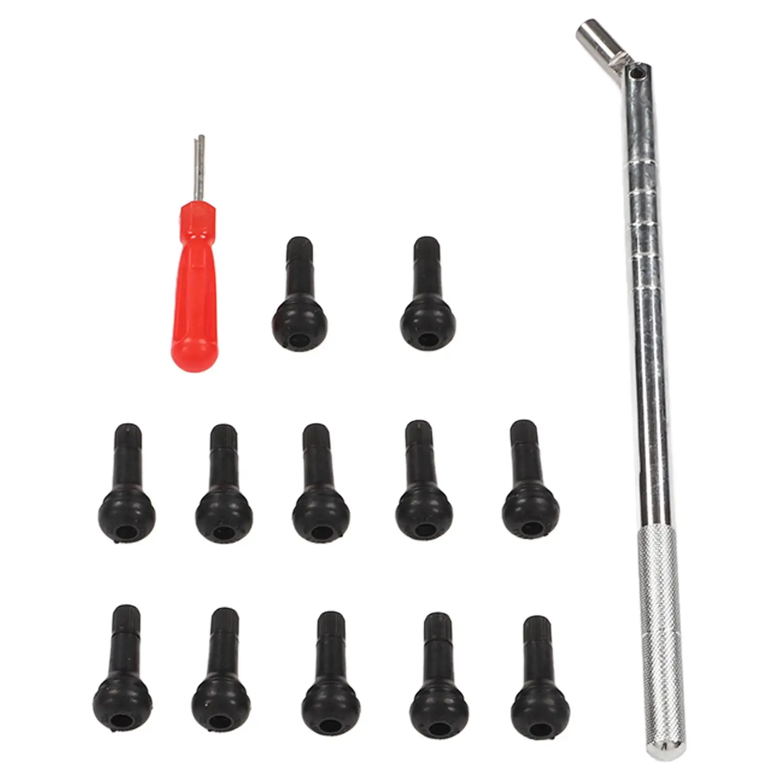 

Heavy Duty Tire Valve Stem Installation Tool - Quick Release Remover Kit for electric Cars & SUVs