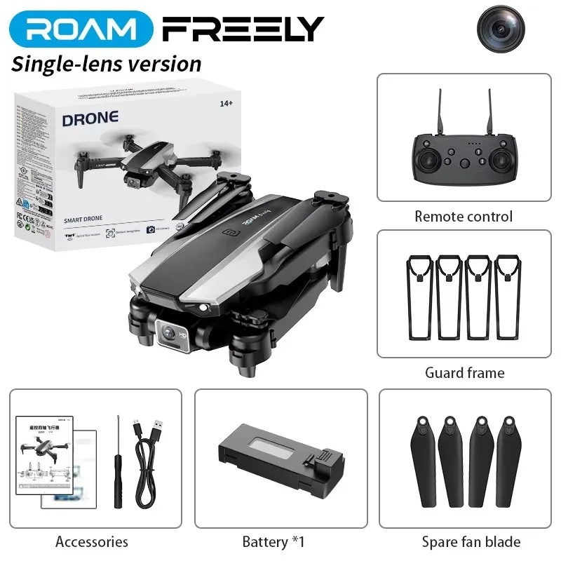 

Model H30 Optical Flow Positioning Foldable Quadcopter Remote Control Aircraft Toy with Dual Cameras - The Best Choice for Kids'