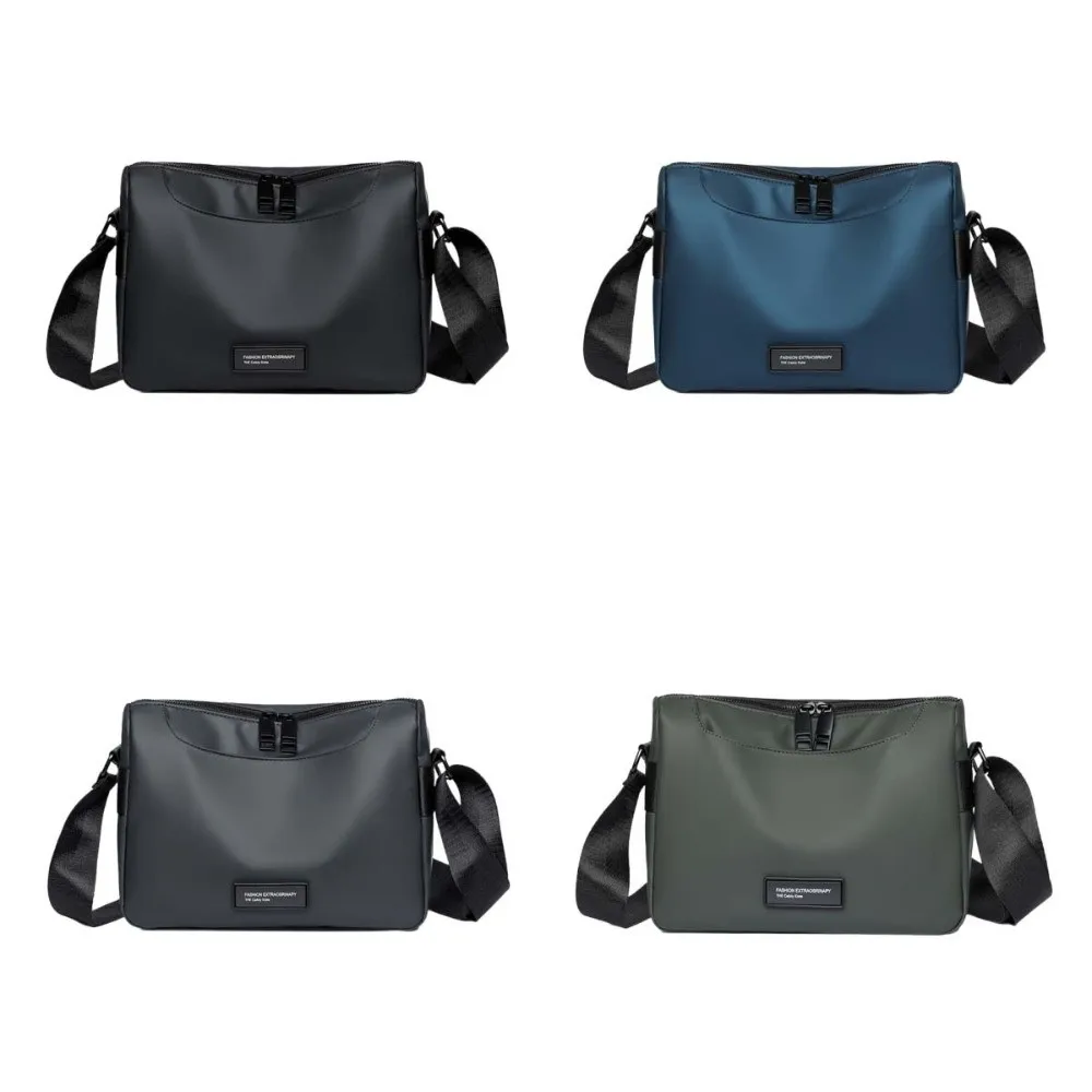 Waterproof Men Crossbody Bag Large Capacity with Multiple Pockets Student Shoulder Bag Phone Pouch Multi-functional