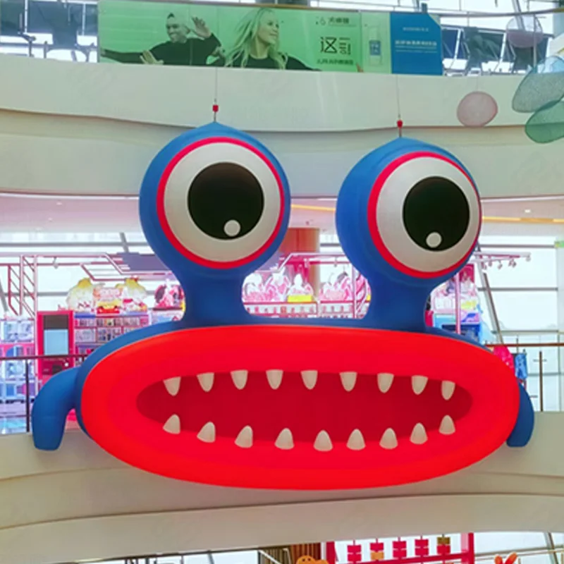 3M, 4M, 5M inflatable big-eyed monster, blower, Christmas outdoor square shopping mall event decoration props