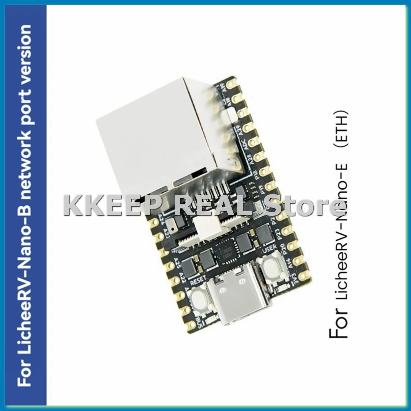 

Плата разработки LicheeRV Nano Ethernet RISCV Linux, модуль с открытым исходным кодом, совместимый с 22-контактной камерой-A79U