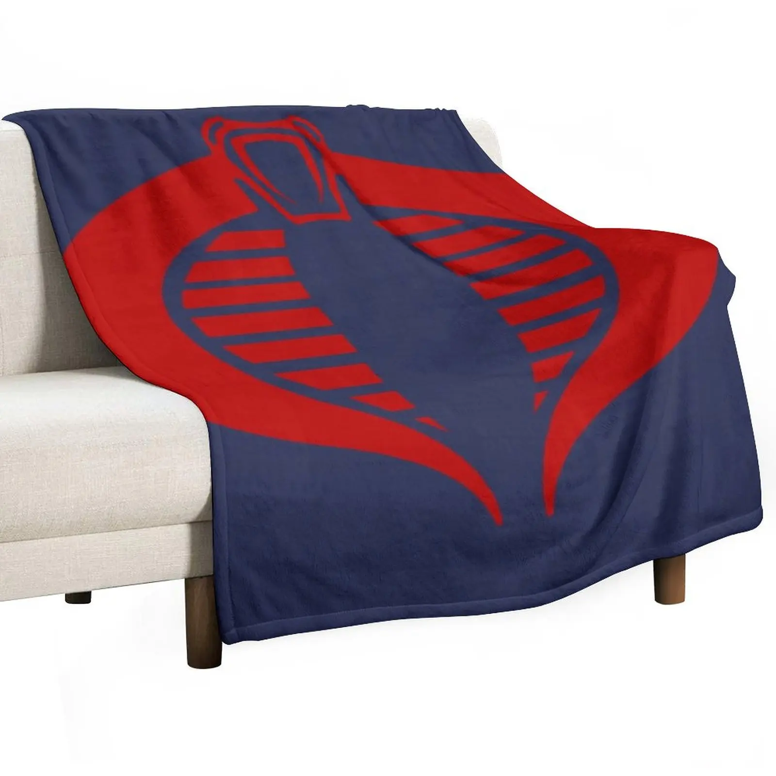 

Cobra Gi Joe Logo Throw Blanket Soft Warm Blanket Gift for Grandparents