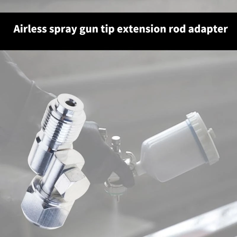 63HA Practical 360 Degree Rotating Swivels Joint for Airless Paint Sprayer Guns Accessory with Gracos 235486 7/8 Inch Thread