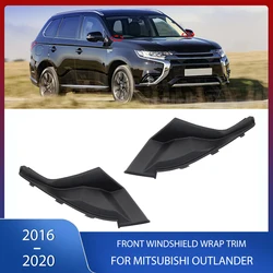 Front Bumper Windshield Wrap Corner Trim Wiper Fender Cover Cap For Mitsubishi Outlander 2016-2020 7405A773 7405A774