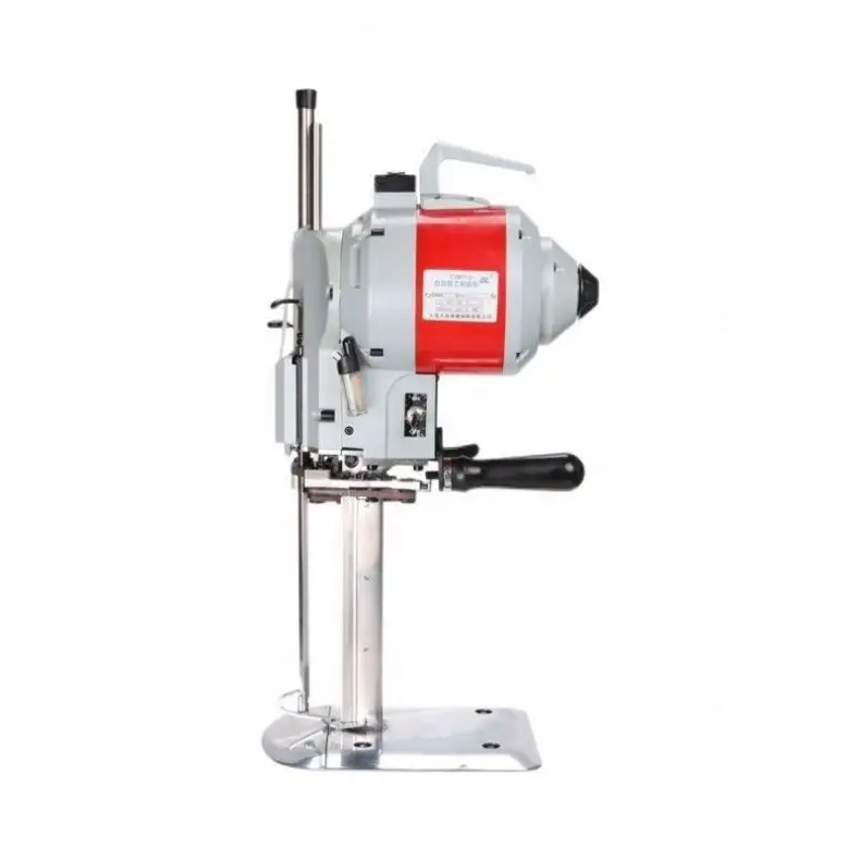 Straight Knife Cutting Machine 6/8/10/12/13 Inch Fabric Cloth Industrial Apparel Textile Easy to Use Automatic Grind Low Noise