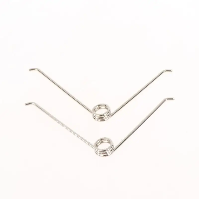 10Pcs V Shape Steel Compression Spring Durable Rustproof Metal Gardening Scissors Accessories Tool
