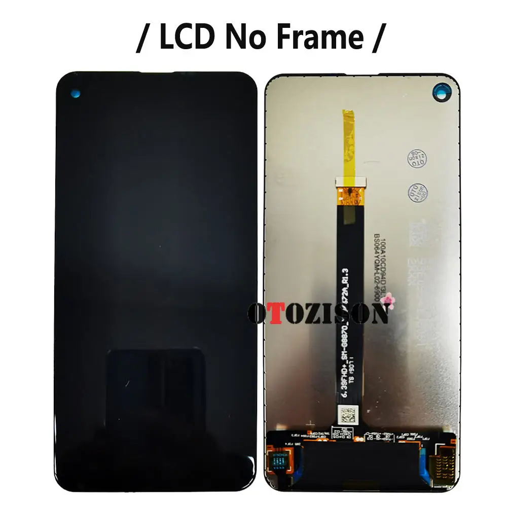 Super AMOLED A9 Pro 2019 Display For Samsung Galaxy A8S LCD With Frame G887 SM-G887F Screen Touch Digitizer Assembly Replacement