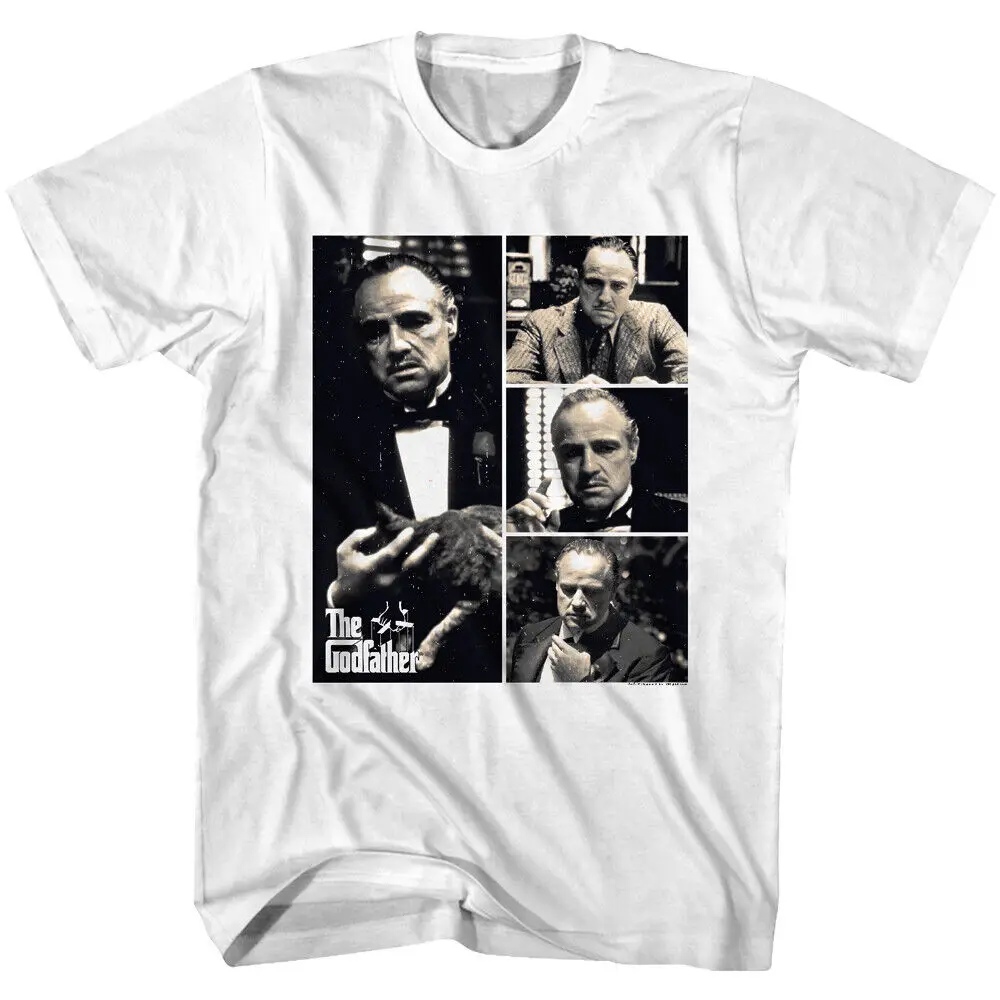 Godfather Don Vito Corleone Collage Men'S T Shirt Marlon Brando Italian Mafia