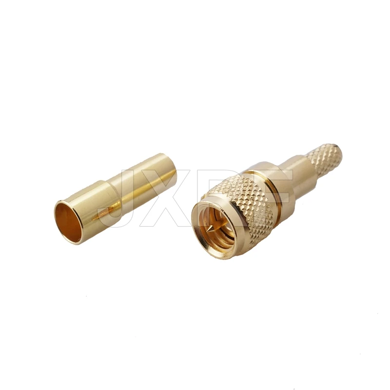 JX RF connector Microdot Compatible Connectors male 10-32UNF RG174 RG316 RG188 LMR100 Ultrasonic Flaw