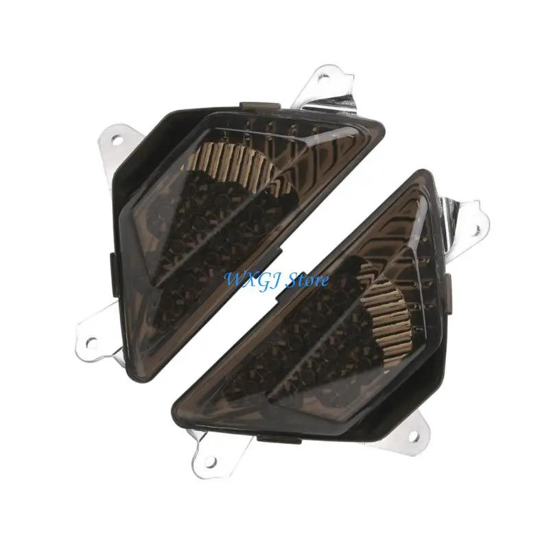 

37JE 2PCS Brilliant 300 Light Motorbike Front Measure Radiances ABS Substance Direct Replacement Impermeable Accessories