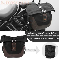 CMX300 CMX500 CM1100 Quick Release-Saddlebag Bag For Honda Rebel CM CMX 300 500 1100 Motorcycle Vintage Luggage Bag Waterproof