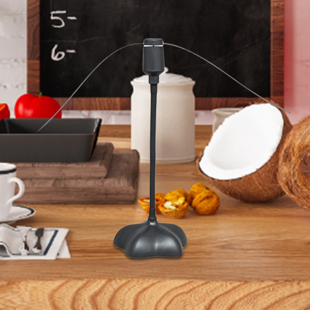 Schädlingsbekämpfungs-Tischventilatorflügel, chemikalienfrei, automatischer Fliegenfänger, batteriebetrieben, Insektenschutz, Lebensmittelschutz, hält Fliegen weg