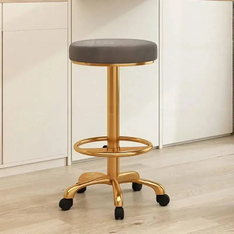 

Counter Manicure Chair Modern Cheap Bar Stools Kitchen Furniture Garden Luxury Chairs Stool Tabouret Design Comfortable Outdoor