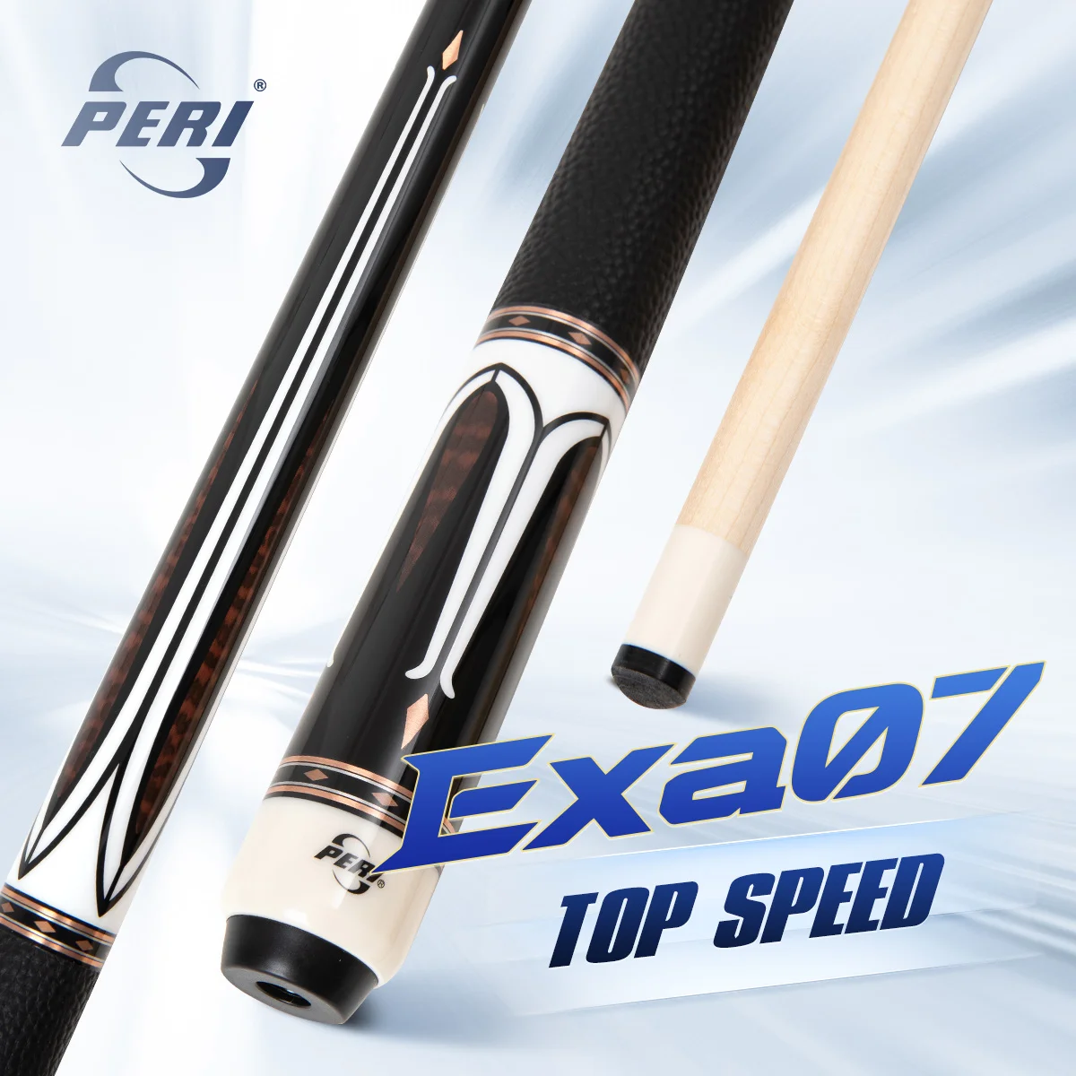 

PERI 58 дюймов Knight EXA07 Series P20 Shaft Бильярдный кий 12,5 мм Профессиональный набор киев для бильярда