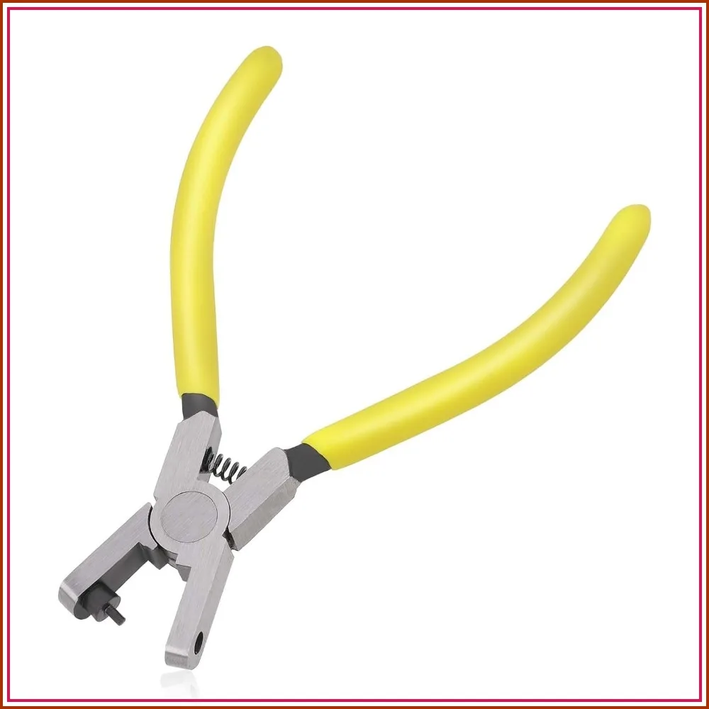 

Leather Hole Punch Plier 2.0mm - Belt, Shoe, Fabric, DIY, Dog Collar Tool