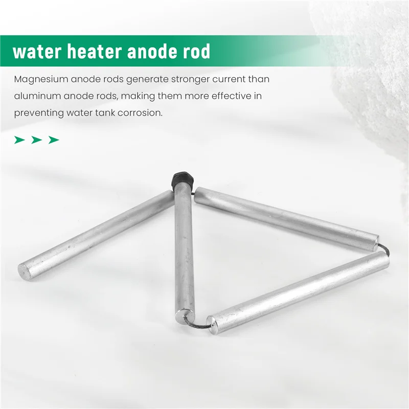 

НОВЫЙ-RV Водонагреватель Магний- Гибкий анодный стержень 3/4 NPT Резьбовой ремень Шестигранный рукав Инструмент Водонагреватель Анод Магний- Стержень