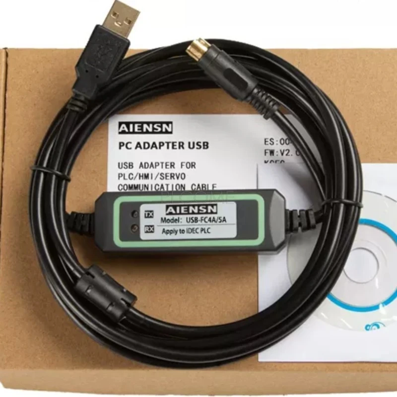كابل برمجة USB-Microsmat لـ IDEC FC4A ، FC4A ، FC4A FC5A Micro PLC ، RS232