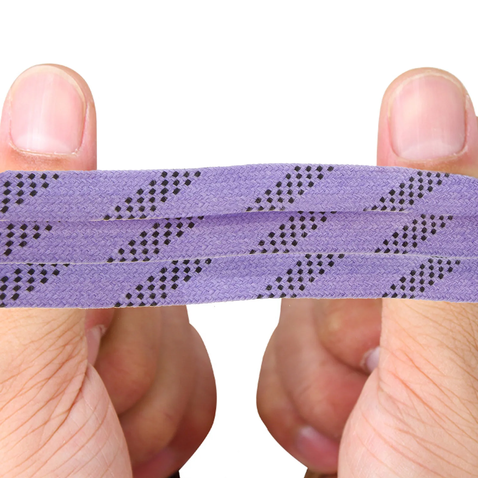 

1Pair Stylish Hockey Skate Laces Polyester Cotton Material for Ice Sports and Roller Skates Hockey Skate Laces