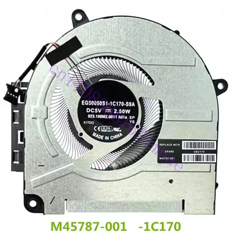 New Laptop CPU GPU Cooling Fan For HP TPN-W148 M45786-001 M45787-001  ENVY 17-CH 17M-CH 17t-CH