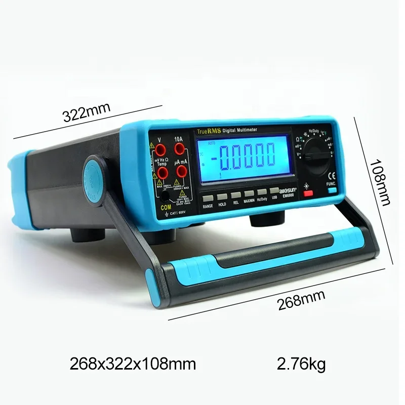 All-sun EM6800 Bench-Type Desktop Multimeter 22000 Counts Measurement