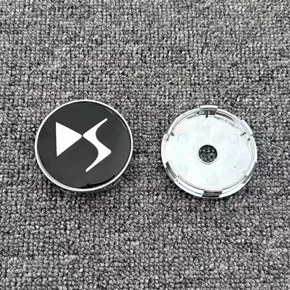 4PCS/lot 60MM DS Car Wheel Center Hub Caps for DS DS3 DS5 DS6 Deesse PSA logo Stylish Hard Wearing Replacement Dust Cover