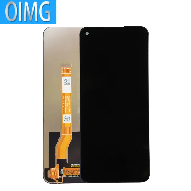 OPPO Realme 8i 용 LCD 디스플레이, 프레임 터치 스크린 모델, RMX3151 패널 디지타이저 교체 부품, 6.6 인치