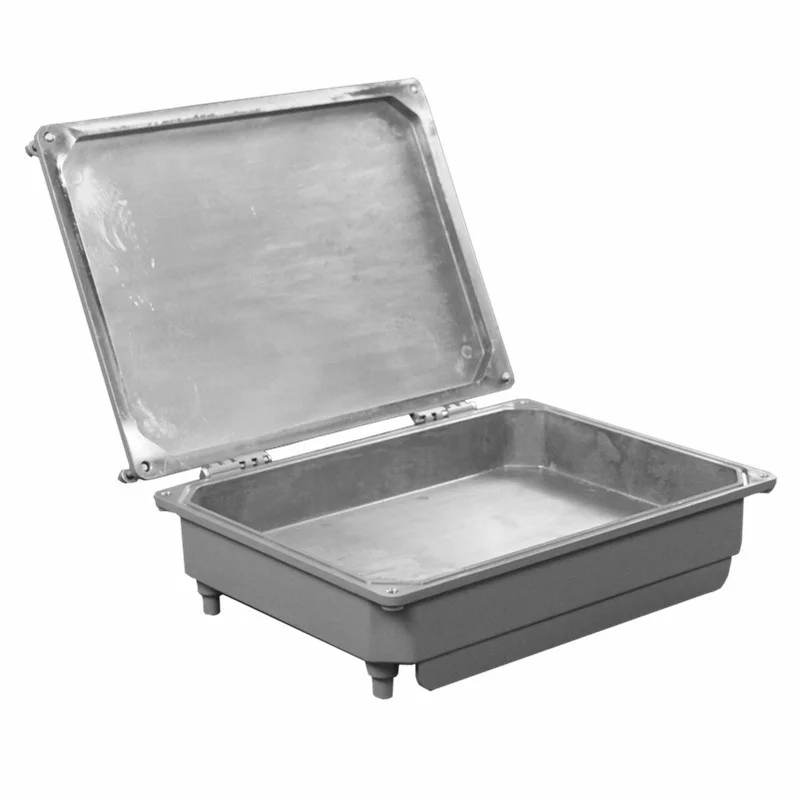 Imagem -06 - Gabinete de Alumínio Ip67 360x268x102 mm Montagem em Parede Gabinete Impermeável Caixa de Alumínio Extrudido ao ar Livre