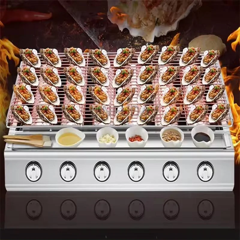 Gas Bbq Grill 6 Bur…