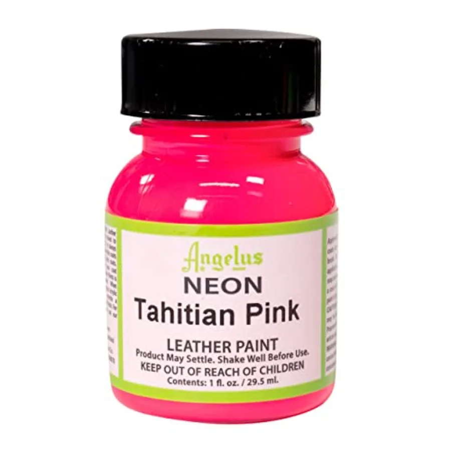 

Neon Leather Paint, 1 oz., Tahitian Pink