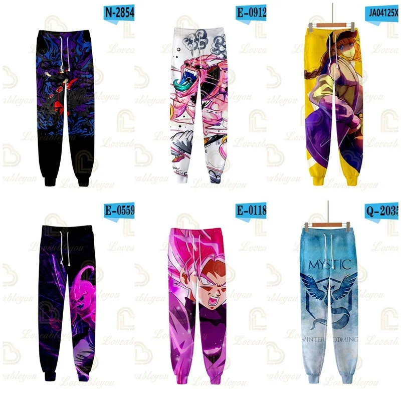 Majin Buu 3D принт мяч спортивные штаны Vegeta женские/мужские хокаге джоггеры брюки для косплея брюки в стиле хип-хоп спортивные спортивные штаны для мальчиков