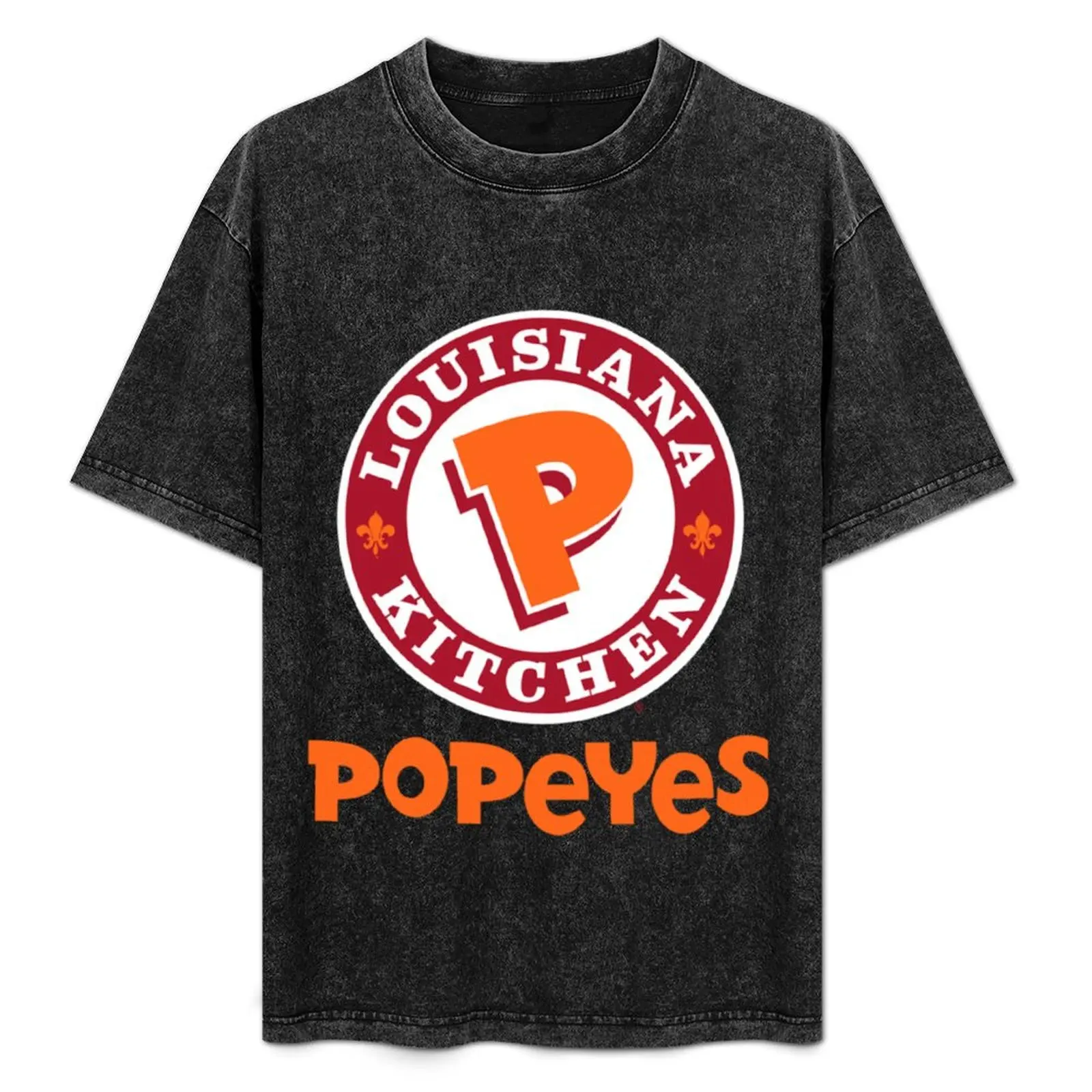

kitchen louisiana popeyes chicken T-Shirt vintage t shirts gifts for boyfriend anime clothes anime shirt Men's clothing