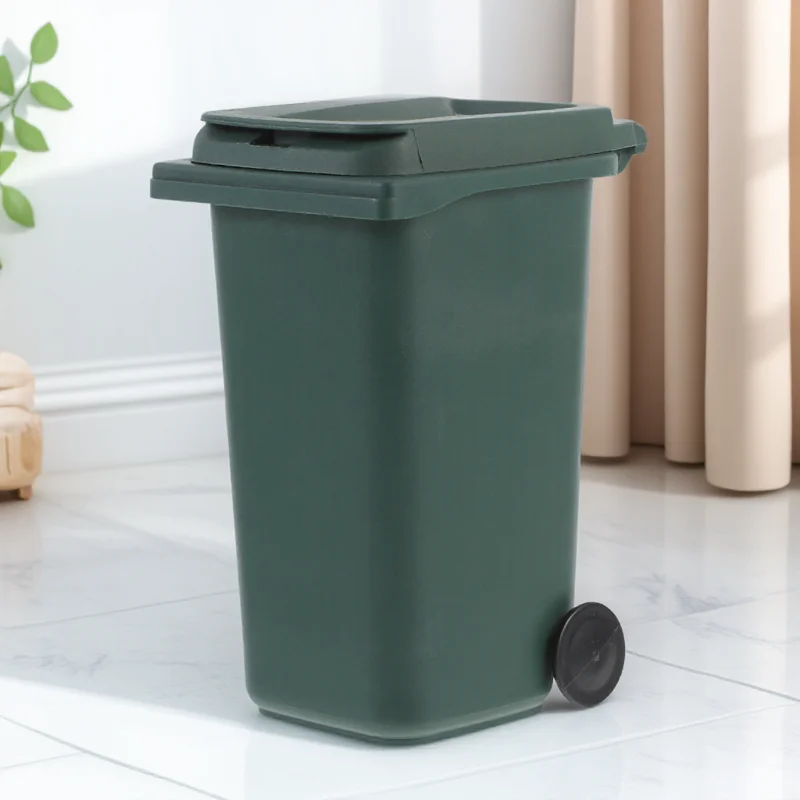 

Plastic Mini Trash Can Large Capacity Odor Proof Desktop Waste Holder Small Garbage Bin For Home Office Bedroom Decorative Mini