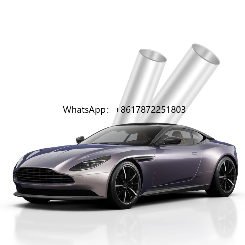 

Clear Wrap Car Films High Glossy Not Yellowing Transparent Anti-Scratch Self Healing TPU Paint Protection PPF Film Car