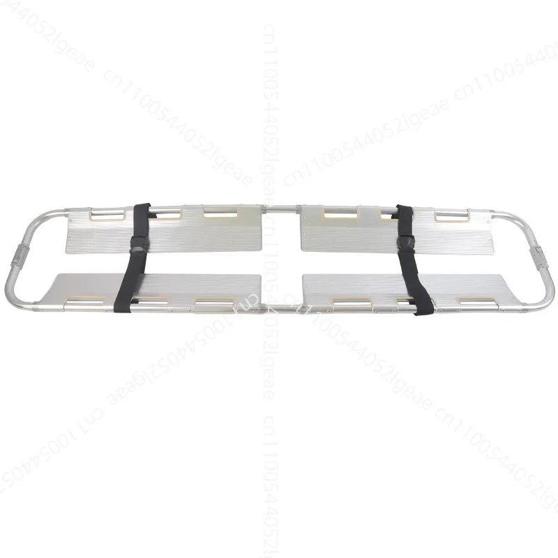 

Aluminum alloy collapsible stretcher, detachable stretcher with safety belt