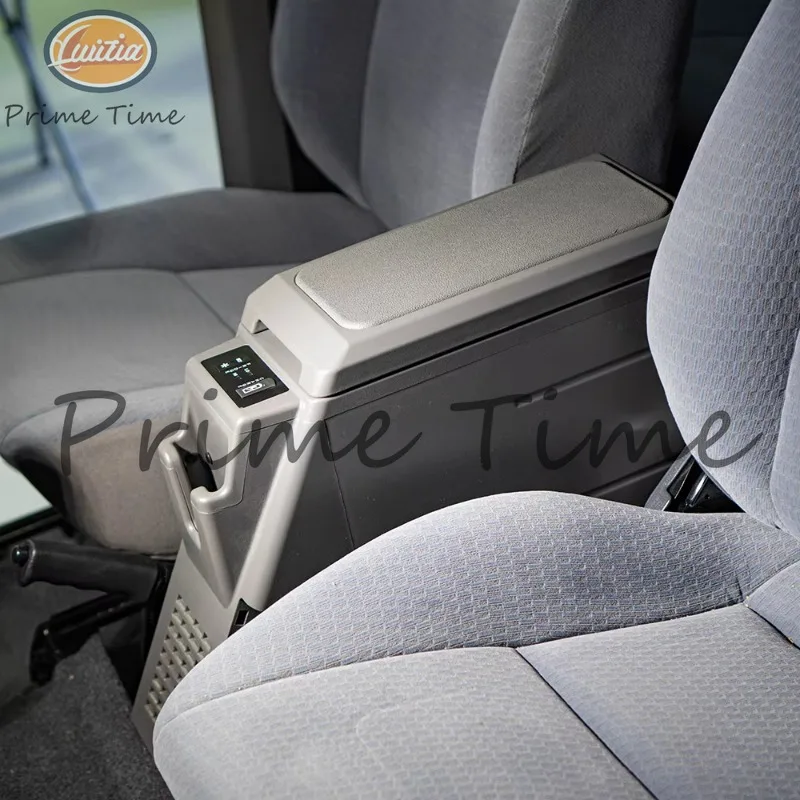 Center Console Fridge  Armrest Console With Cooler Charger For Toyota Land Cruiser 70 76 79 77 Series Accessories