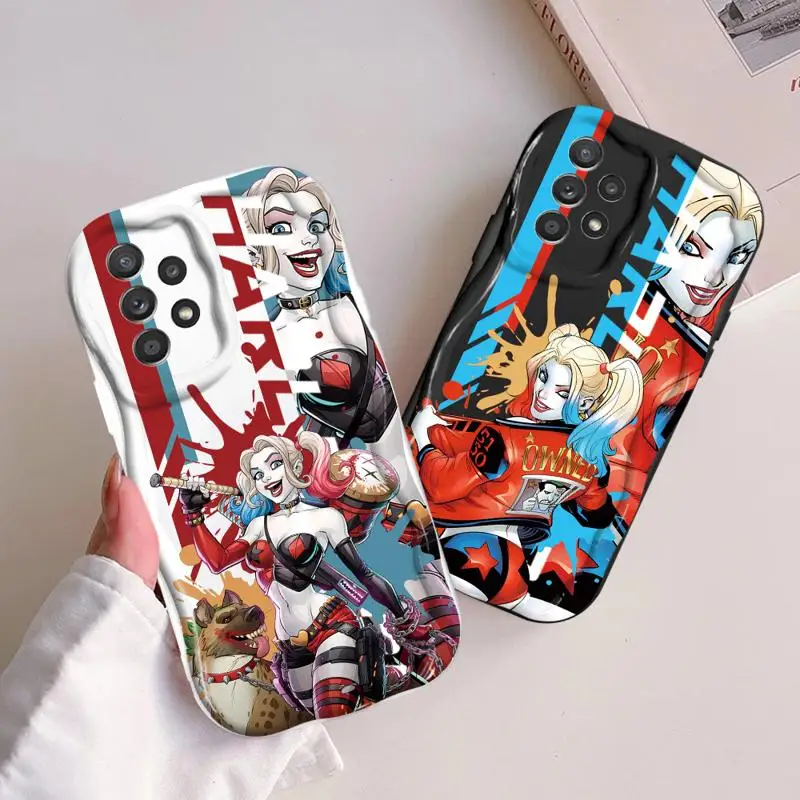 Harley Quinn Phone Case for Galaxy A13 A32 A52 A72 4G 5G A14 A15 A25 A53 A54 A55 5G A22 A24 4G A23 4G A33 A34 A35 A52s A73 5G