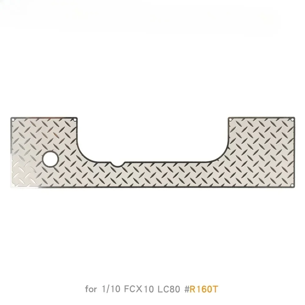 1/10 Protective Sheet Antiskid Chequered plate Decorative Film for FCX10 LC80 Tailgate Upgrade Option Parts #R160T