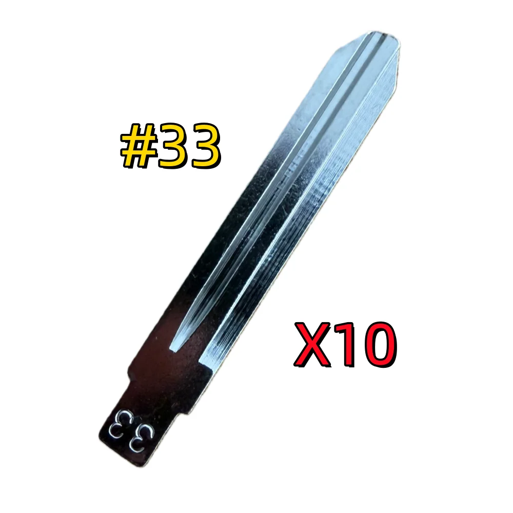 

10 pcs/lot #33 lishi HY15 Metal Blank Uncut Flip KD/VVDI Remote Key Blade for Hyundai SONATA NF Elantra Kia K2 K3 SantaFe