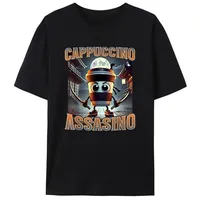 Italian Brainrot Cappuccino Assassin Japanese Ninja Funny Expression Pack Women's T-shirt Generation Z T-shirt Women's Clothing