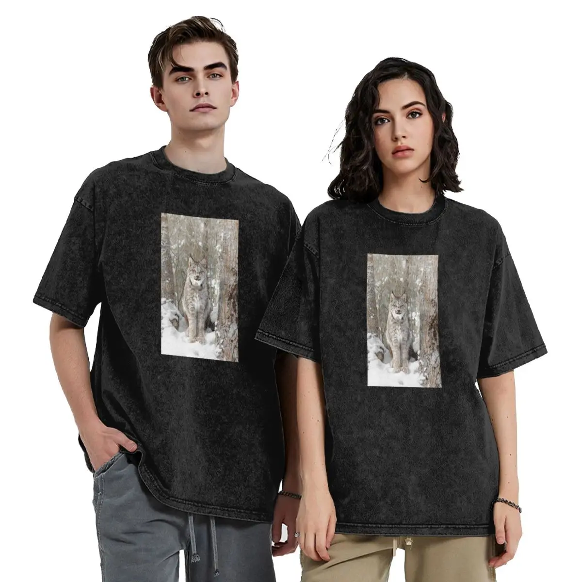 

Canadian Wilderness Lynx T-Shirt graphic t shirt vintage sweat aesthetic clothes t shirt for men