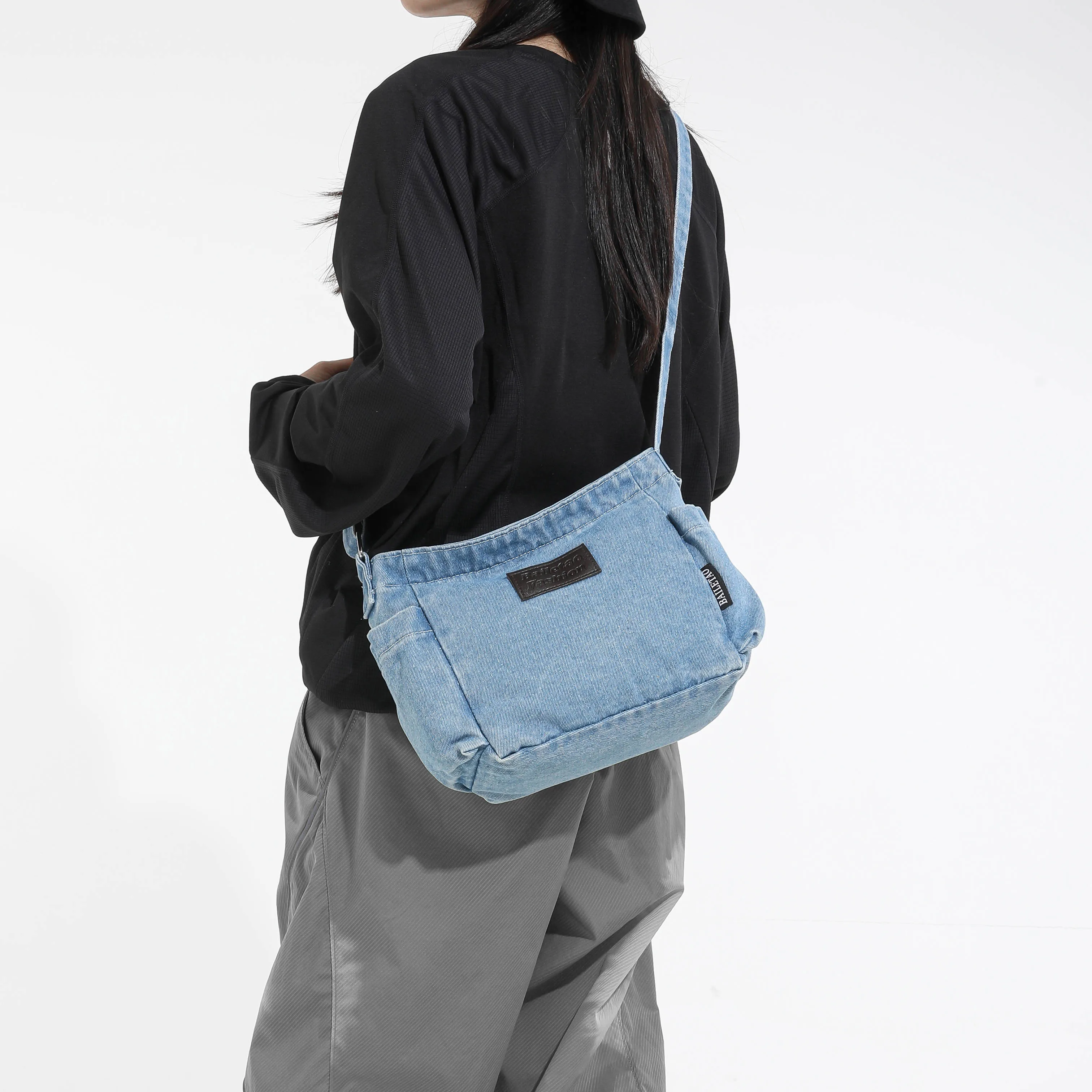 

Джинсовые женские прочные сумки на плечо в стиле ретро, женские сумки для поездок на работу, сумка-книга для девочек, повседневная дорожная портативная женская сумка через плечо