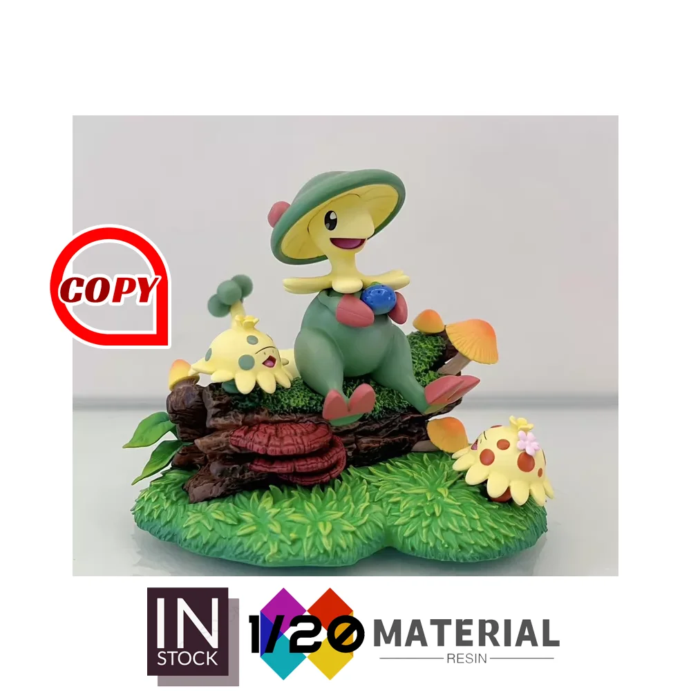 [En Stock] Figura de Resina a Escala 1/20 [Copy LEMON] – Shroomish y Breloom