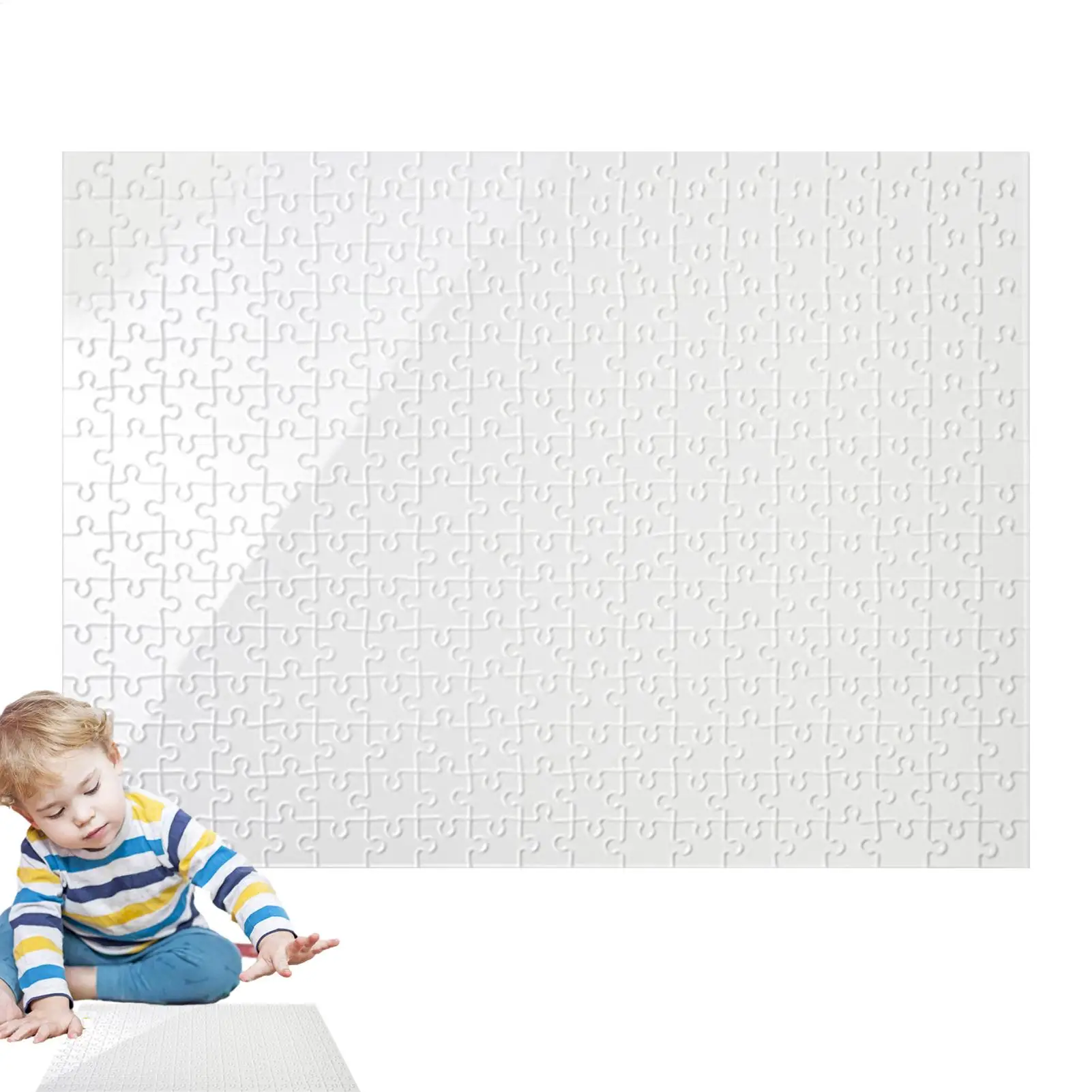 

Invisible Puzzle 200Pcs Jigsaw Puzzle Acrylic Impossible Brain Teaser Puzzle Clear Difficult Puzzle Jigsaw for Women and Men