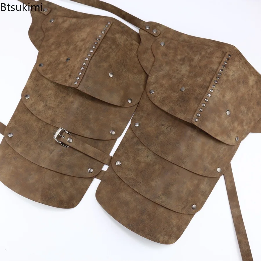 الرجال في العصور الوسطى الكتف بولدرون قابل للتعديل القراصنة الدروع زي ملحق درع الكتف لجميع القديسين زي حفلة فستان