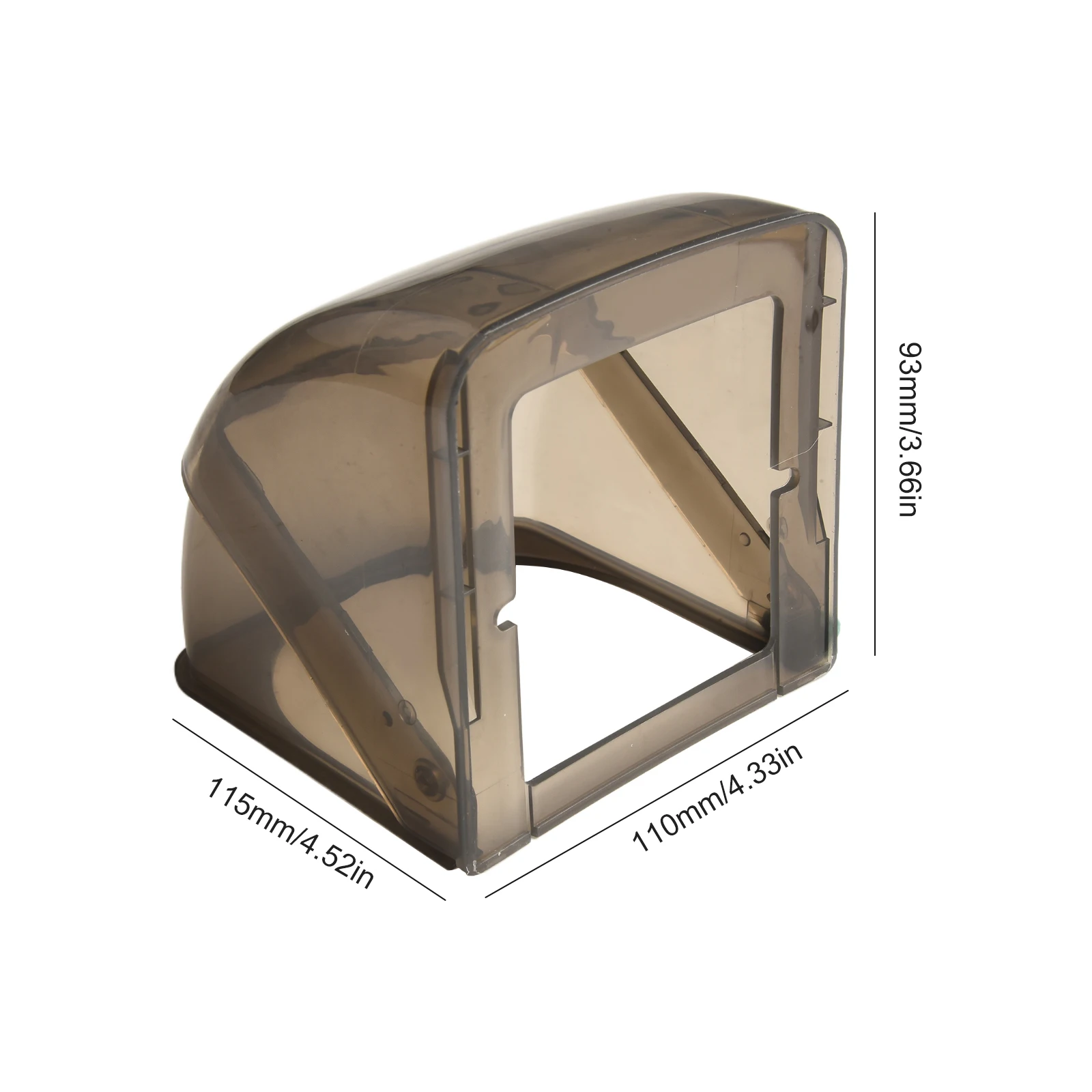 Simplistic Yet Effective Reliable Protective Cover For External Electrical Installations (Compatible with 86 Types)