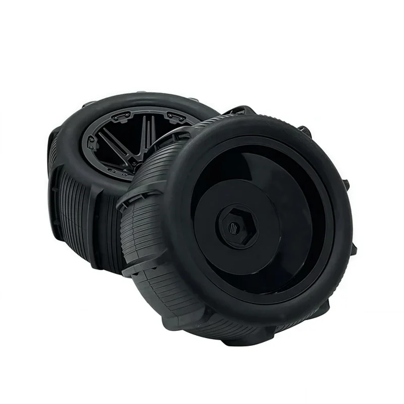 Ban Roda Buggy Off-Road Lumpur Salju dan Pasir Hex 12Mm-Kompatibel WLtoys 144001 144010 MJX 1/14 1/16 1/18 Mobil RC