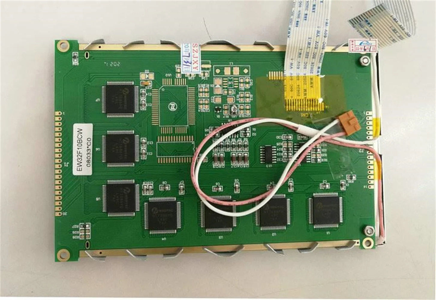 AG320240A4 14 Pins 5.7" LED Screen Display For Injection Machine Perfectly Compatible LCD Screen 8080 Parallel 14pin Blue LC7942