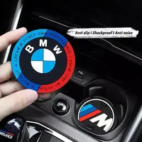 Car Interior Non Slip Cup Mat Pad Waterproof Coaster For BMW M 3 4 5 Series G30 G32 G01 G02 G05 G22 E60 E90 E83 E92 F40 F20 U12