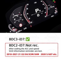 M Track Module for BMW G chassis series BCD3 iD7 iDrive 8/ 8.5 M Cluster sports style instrument theme Emulator G20 G30