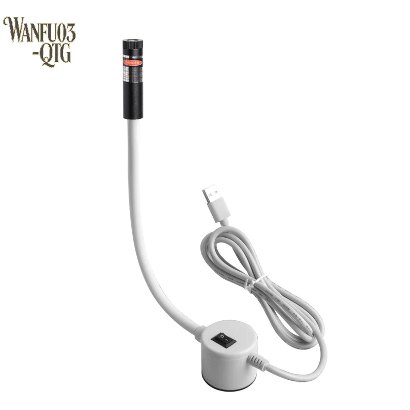 

Лазерный указатель USB (красный), инфракрасная рабочая лампа для резки с магнитным основанием, DC5V, для швейных машин (линейный/перекрестный)